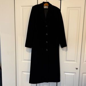Kristen Blake Cashmere and Wool Long Coat